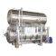 Pressure vessels horizontal hot water spray types retort sterilizer for glass bottle