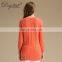 Mid-Age Women's 100% Cashmere Long Sweater Winter O-Neck Chinese Style Anti-Wrinkle Anti-Shrink Solid OEM Service Available