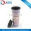 plastic coffee tube coffee cup mug