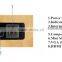 universal ISDN multi media socket outlet
