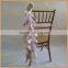C147F pink decorative organza chair sash for weddings