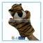 Cute plush tiger hand puppet