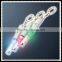christmas ornament led glow sticks keychain,flashing led light stick for party decoration