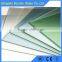 Dark blue coloured reflective glass