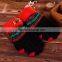 Ribbon button touchscreen knitted gloves fingers fashion ladies gloves, full finger gloves
