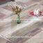 Living room RB-7310 Modern marble stoving varnish rectangular tempered glass coffee table with stainless steel tea table