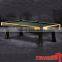 Tengbo new style luxury Malbork pool table games standard black 8 table