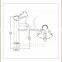 FT-A-26D stainless steel basin faucet tap certificated proved