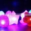LED muti-shape Finger Lights Beams Flashing Rings Raves Neon Glow Lamps