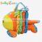 Babyfans Baby Cute Hippo Shaped Plush Music Voice Flexible Puppet Educational Bed Hanging Toys china factory wholesale