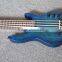 Musoo brand electric blue 4string bass(U02)