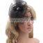 DSFC0001 Vintage Wedding Holiday Fascinator Cocktail Hat For Women French Veiling Hair Headband Lady Party Accessory