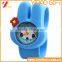 2015 Fashion Rabbit Shape Silicone Children Watch Bracelet