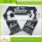 Newest design fashion football jacquard acrylic knitted scarf