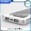 Travel Accessories 2015 Rechargeable Batteries Solar Power Bank for Mobile Phone