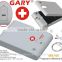 Wholesale- MS100-White Fingerprint Biometric Mini Medical Security Storage Steel Safe Box / Pill Storage Box