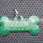 Custom Logo Paw Shape Pet Tag Bone Shape Dog Tag