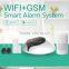 newest gsm alarm system GS-S1 from golden security & gsm home alarm system smart home wifi alarms with camera
