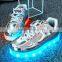 Kid Boy Girl Upgraded USB Charging LED Light Sport Shoes Flashing Sneakers