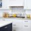 latest White kitchen furniture with glass