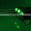 Powerful 100mW focusable green laser pointer flashlight / burning laser torch BURN matches free ship