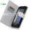 2014 New design book style genuine leather phone case for Blackberry Z10
