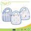 MSR-03 anti-bacterial healthy 100% organic cotton baby muslin bib