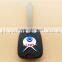 ABS car remote key cover for citroen 02-05 C2 C3 C4 C5 No Chips Inside 2 button VA2 blade remote key shell cover