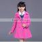 Latest winter hot red coat girls clothing