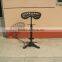 cast iron bar chair height adjustable