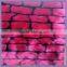 wholesale acrylic hi-pile jacquard knitting red fur fabric for clothing China suppier