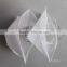 White nylon fabric packaging bag for girls classic garments