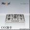 Hot selling national home appliances kitchen appliance 5 burner gas cooker