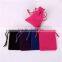 top style customized large velvet coffee bag