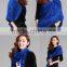Top Trendy Women Winter Charcoal Fiber Soft Magic Scarf Woolly Knit Scarf Shawl Wrap