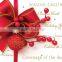 Christmas card printing.