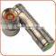 High Demand XML2 3A LED Titanium Alloy Flash light 1100 lumens torchlight with Utility Model Patent