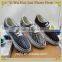 Direct Factory Wholesale Hot Sale HJ039 lace-up flats Casual canvas rubber sneaker shoes