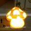 Newly design light-control night lamp voice control cheap kids led small night light
