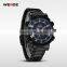 Hot Sale WEIDE 2015 Men Stainless Steel Men Digital Watch Led Watch Men Sports Quartz Male Diving watch WH-1101B-2