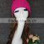 2016 Knitted Real Natural Raccoon Fur Attached Crochet Fancy Aduts Beanie Hats