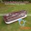 High quality PVC adult pool toys biscuit float inflatable donut in stock