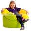 Hot sale flower blossom bean bag sofa chair