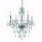 531-2 Af Lighting Elements 8352-4H Mini Chandelier 4 Light In black Cut Plastic
