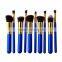 New Arrival Customized 10pcs Kabuki Private Label Makeup Brush
