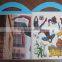 2015 eco-friendly high quality cartoon portable removable sticker book printing