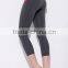 custom 88% nylon 12% spandex grey and rose red tight women wholesale yoga pants