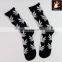 Women Men Marijuana Long Cotton Sport Weed Leaf Socks Ankle Sock Crew