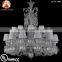 Baccarat Style 24 Light Crystal Chandelier of Designers' Choice for Interior Decoration