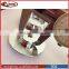 Aluminium chrome plated 60mm diameter recessed and flush shower door cup pull